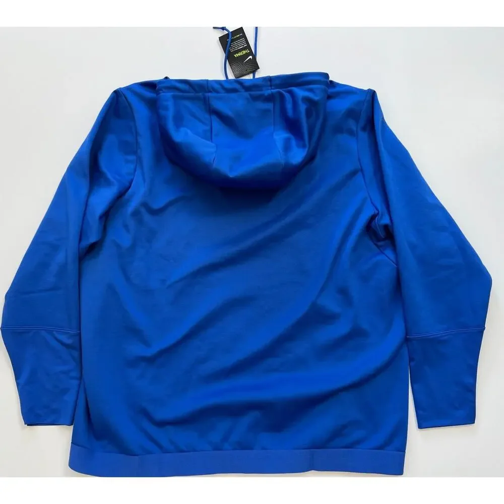 Nike Men's Therma Dri-Fit Blue Hoodie Jacket AO5972 493 Size XL NWT